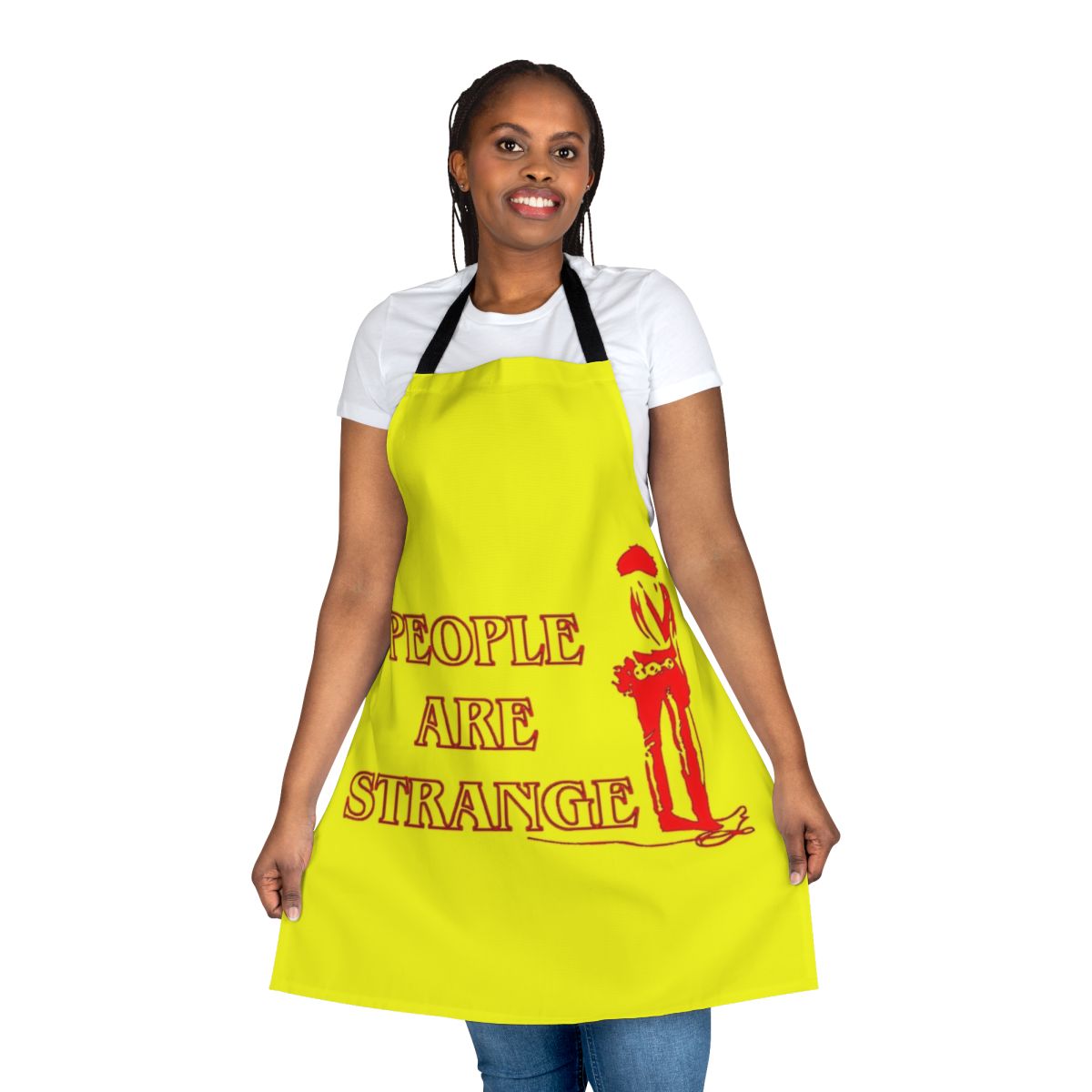 Spooky and unique apron inspired by The Doors and Stranger Things
