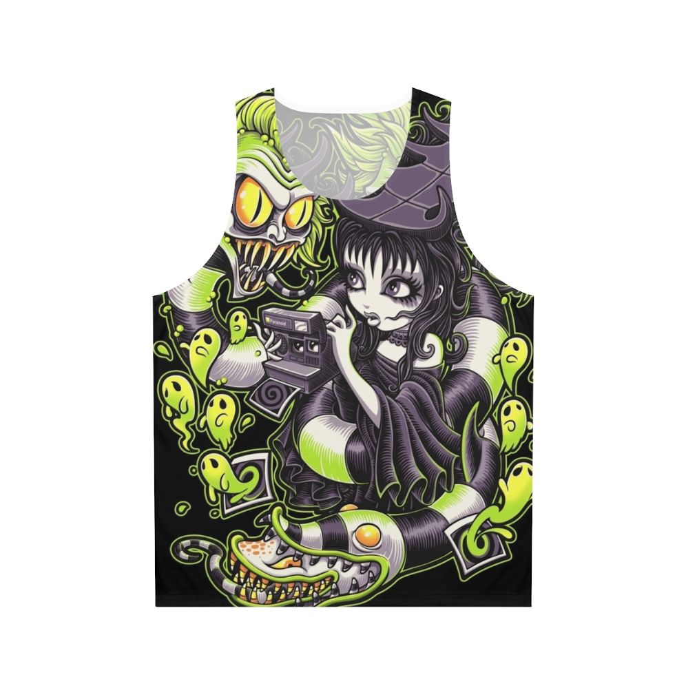 Strange and Unusual Gothic Horror Unisex Tank Top