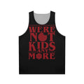 Stranger Things 3 'We're Not Kids Anymore' Red Unisex Tank Top