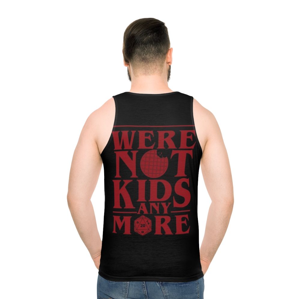 Stranger Things 3 'We're Not Kids Anymore' Red Unisex Tank Top
