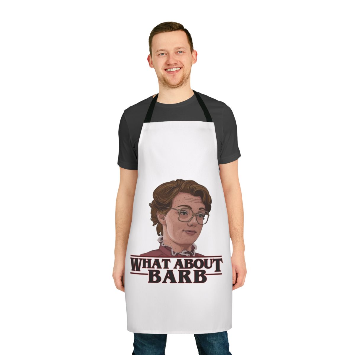 Stranger Things Barb Themed Apron