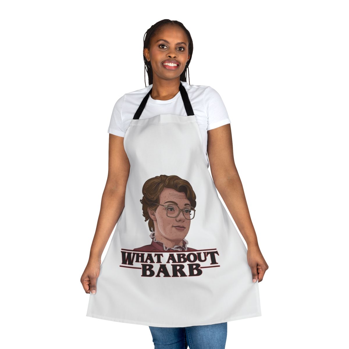 Stranger Things Barb Themed Apron