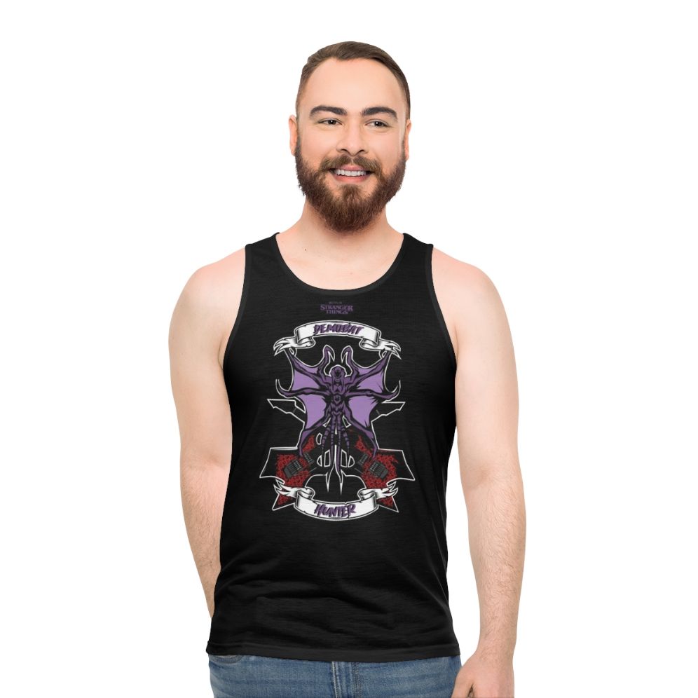 Stranger Things Demobat Hunter Unisex Tank Top