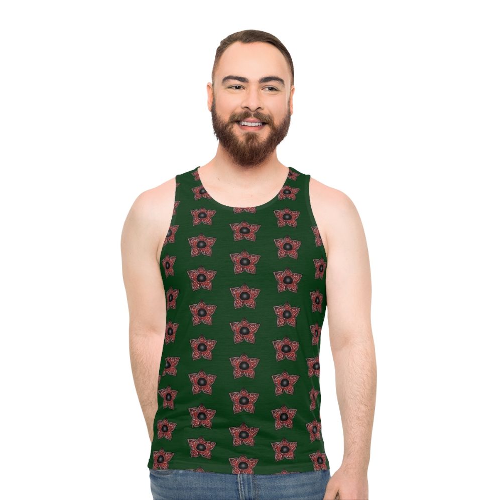 Stranger Things Demogorgon Pattern Unisex Tank Top