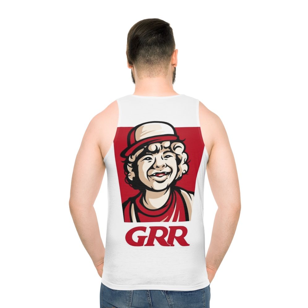 Stranger Things Dustin 'Grr' Parody Unisex Tank Top