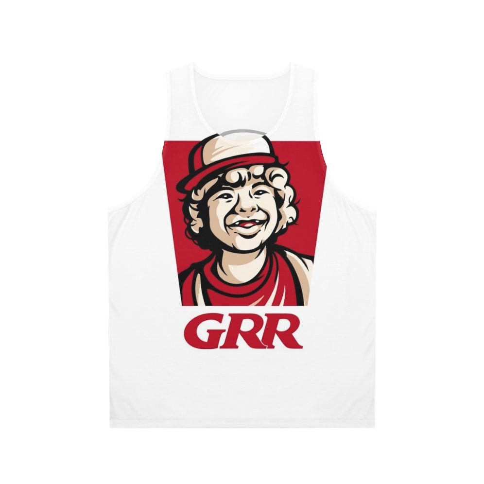 Stranger Things Dustin 'Grr' Parody Unisex Tank Top