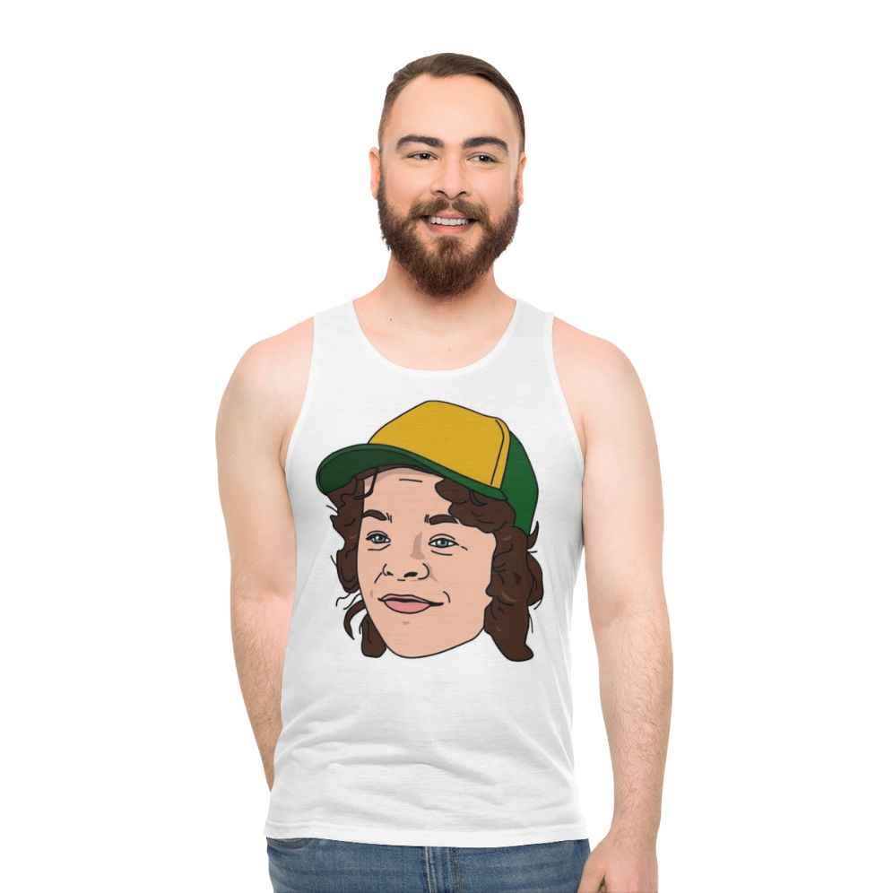 Stranger Things Dustin Netflix Unisex Tank Top