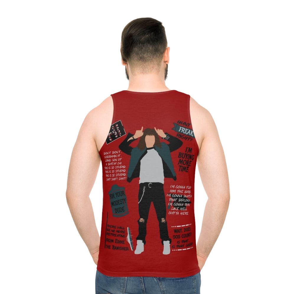 Stranger Things Eddie Munson Quotes Unisex Tank Top