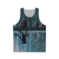 Stranger Things inspired unisex tank top with Eleven graphic design