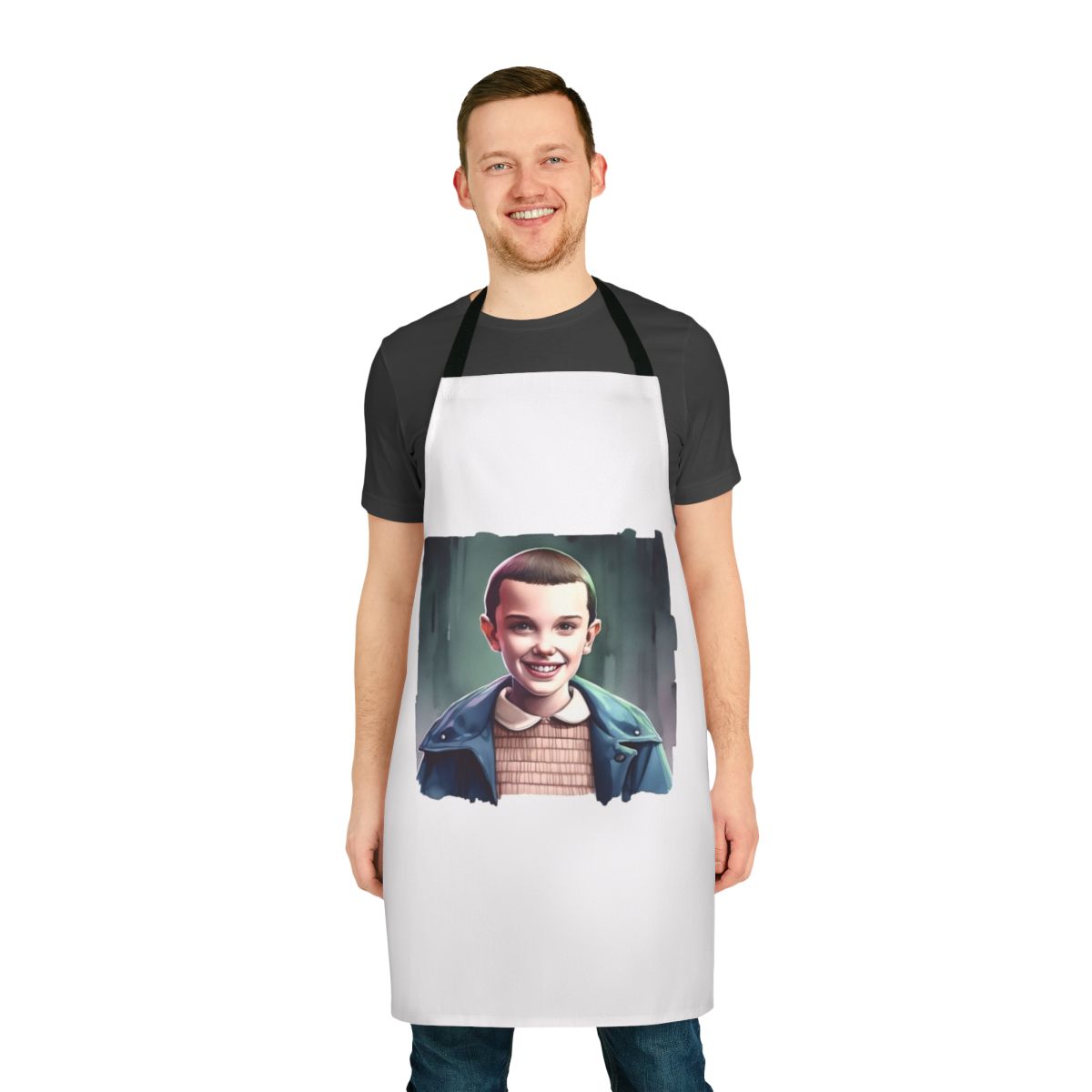 Stranger Things Eleven Inspired Apron