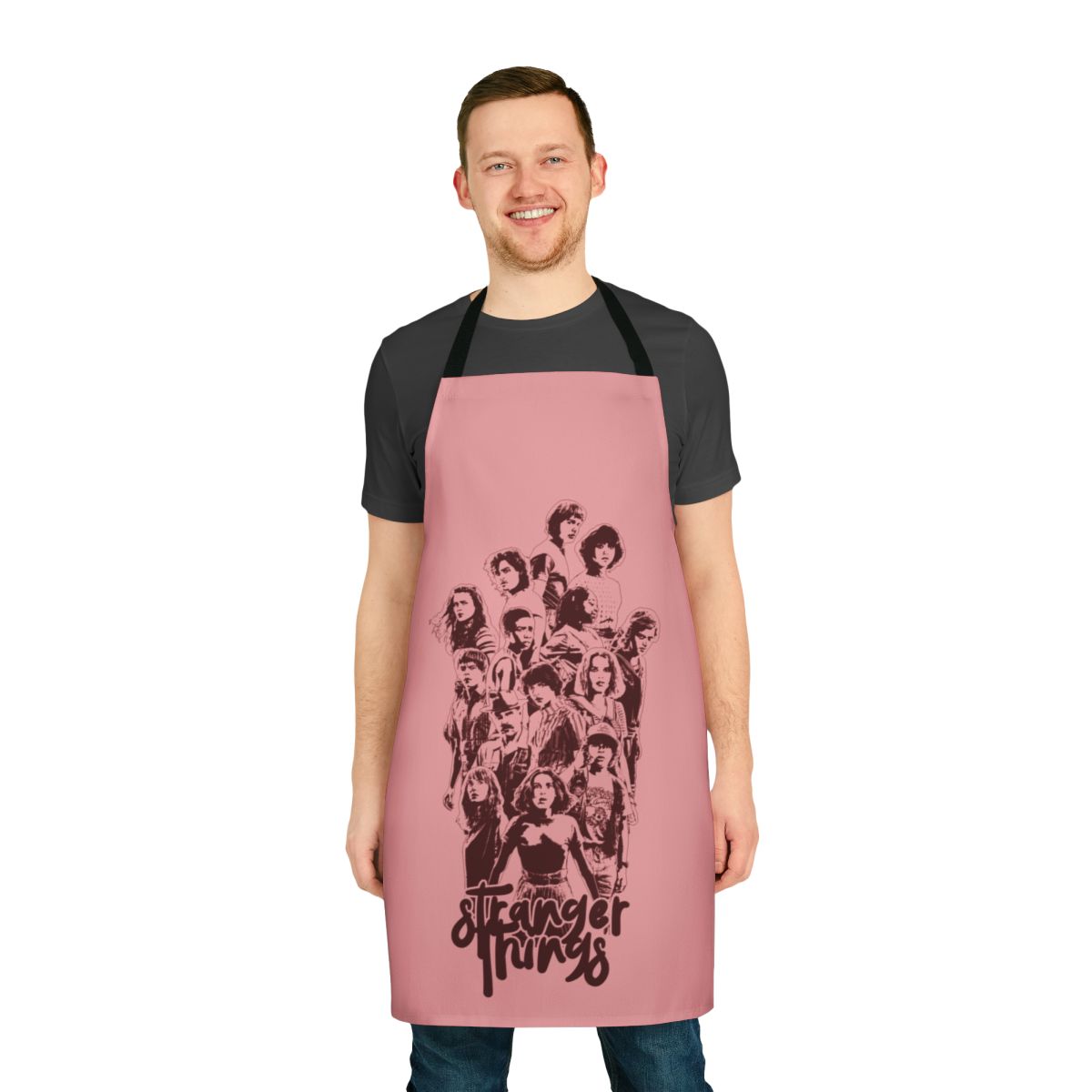 Stranger Things Eleven Inspired Apron with Retro Design