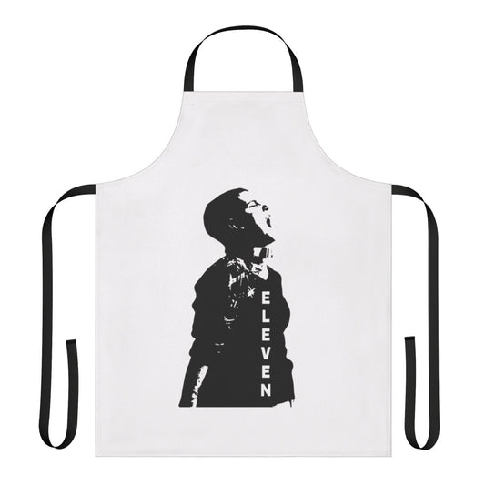 Apron featuring the character Eleven from the Netflix series Stranger Things