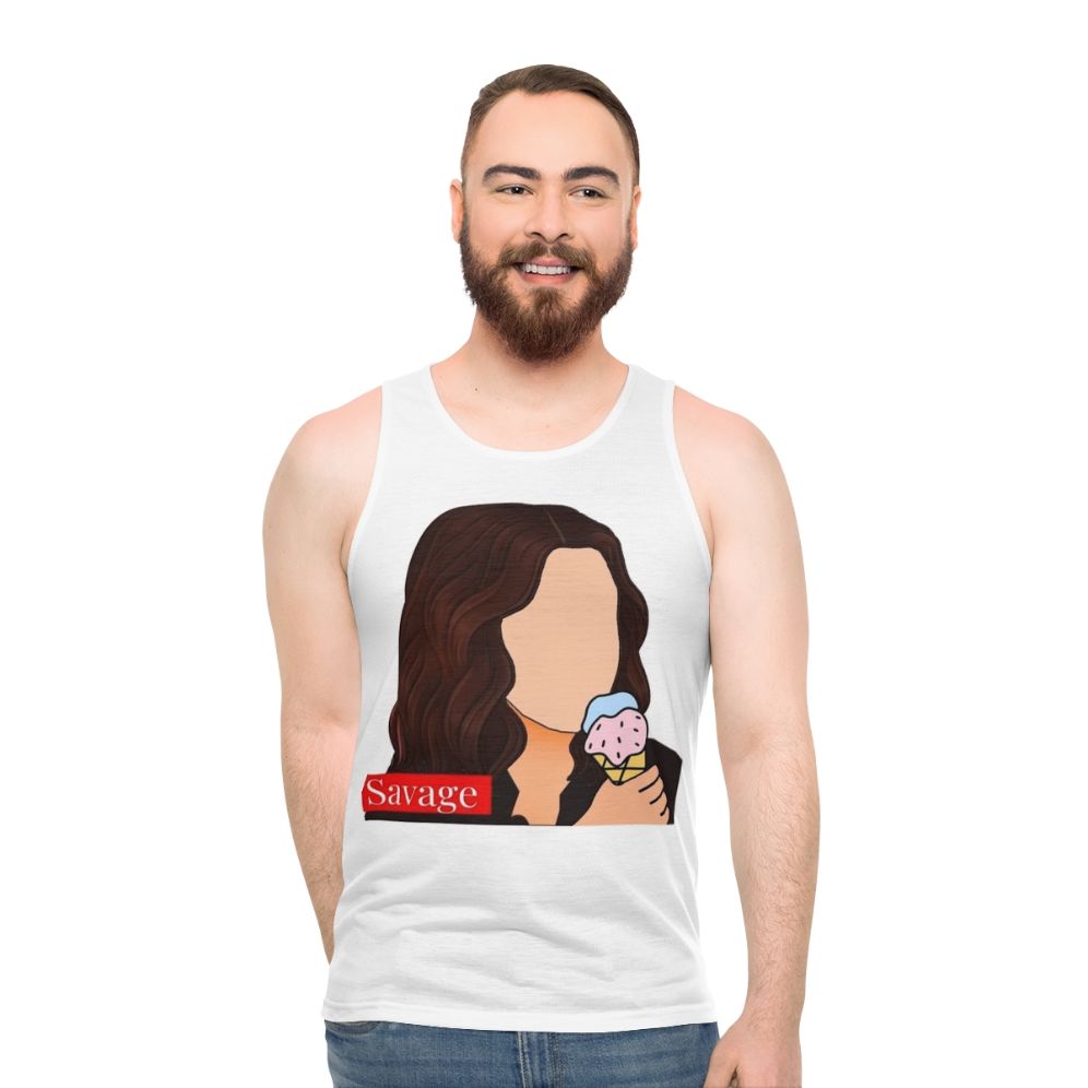 Unisex Stranger Things Eleven and Max Tank Top