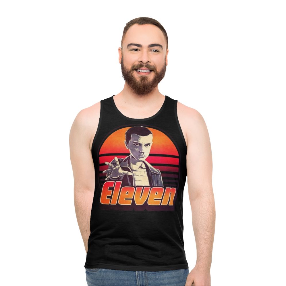 Stranger Things Eleven Unisex Retro Tank Top
