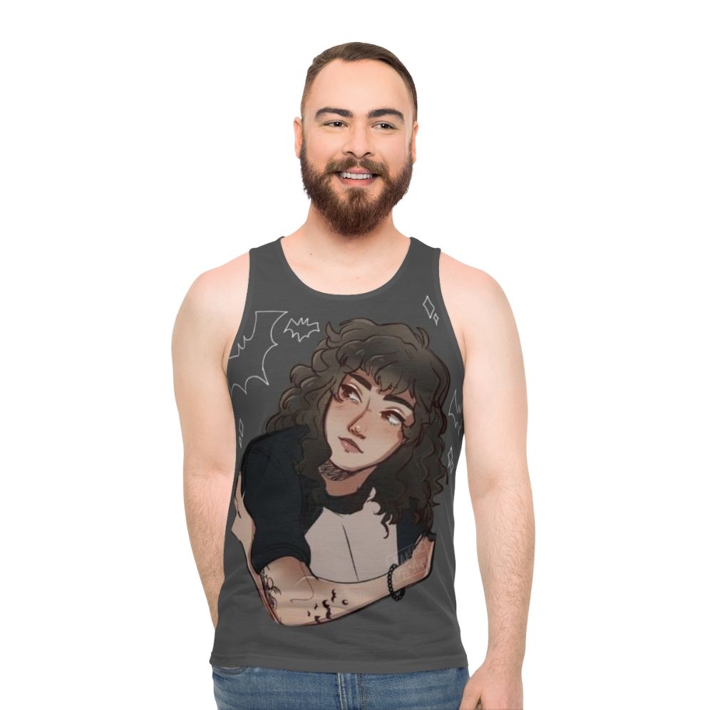 Unisex Stranger Things tank top with Eleven graphic