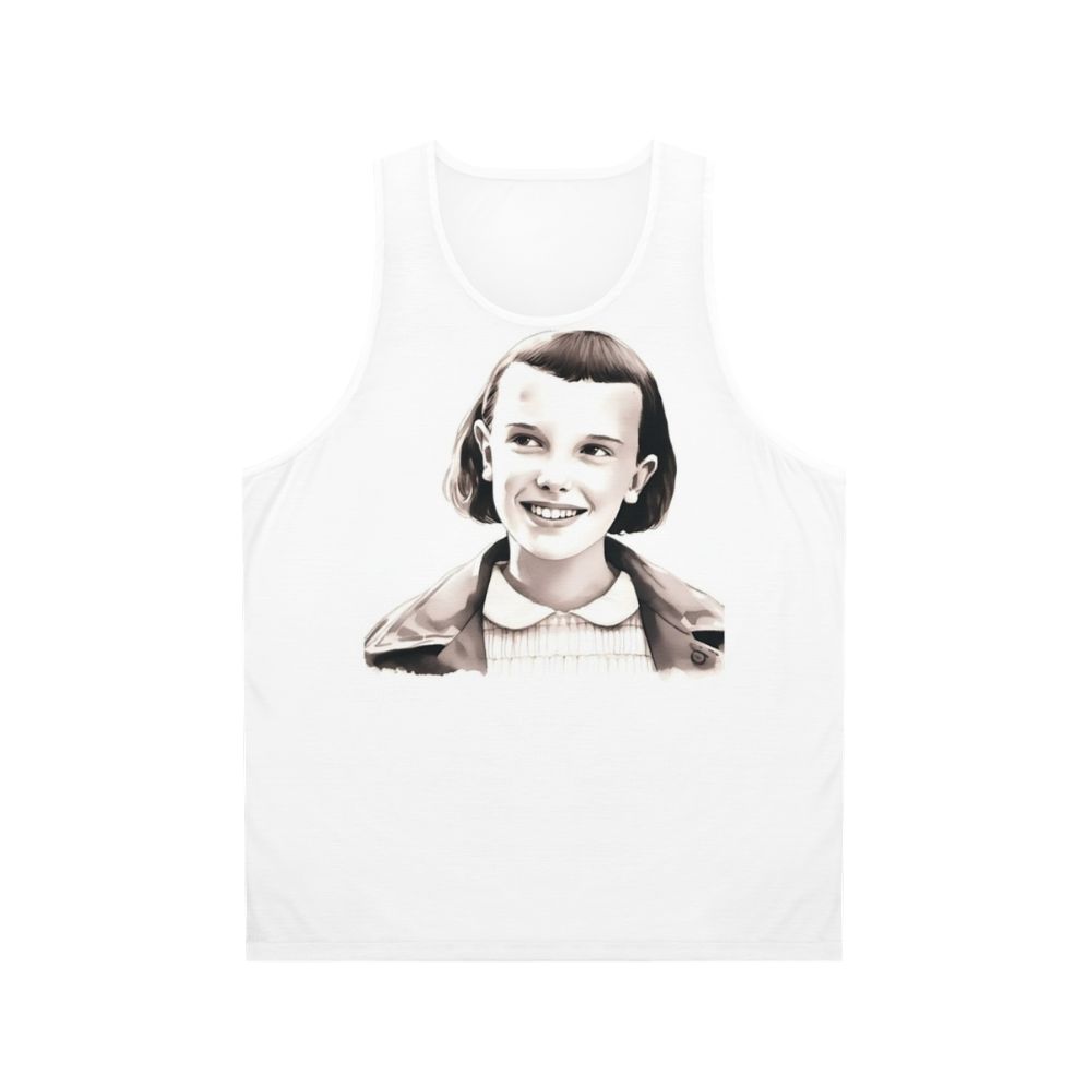 Stranger Things Eleven Unisex Tank Top