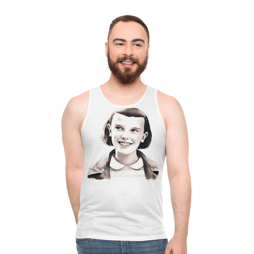 Stranger Things Eleven Unisex Tank Top