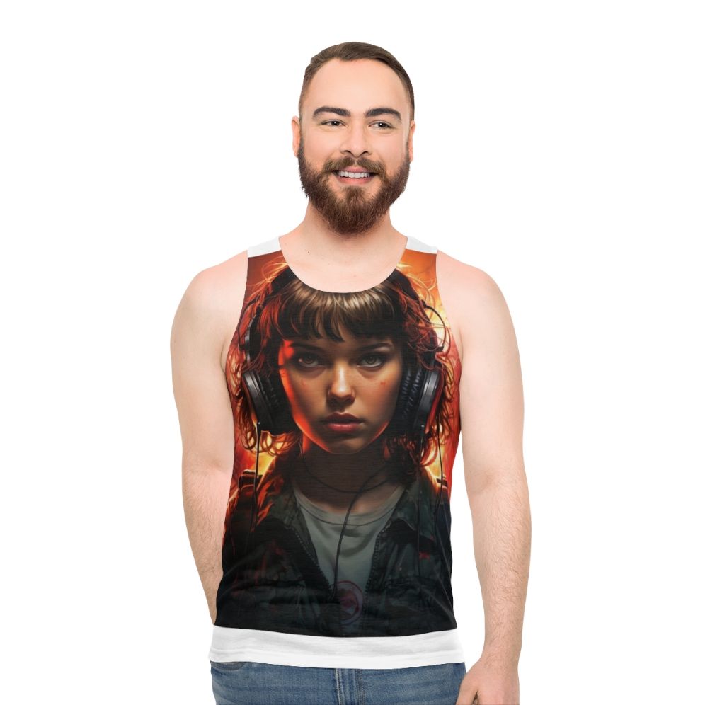 Stranger Things Eleven Unisex Tank Top
