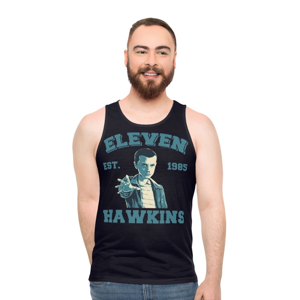 Stranger Things Eleven Unisex Tank Top