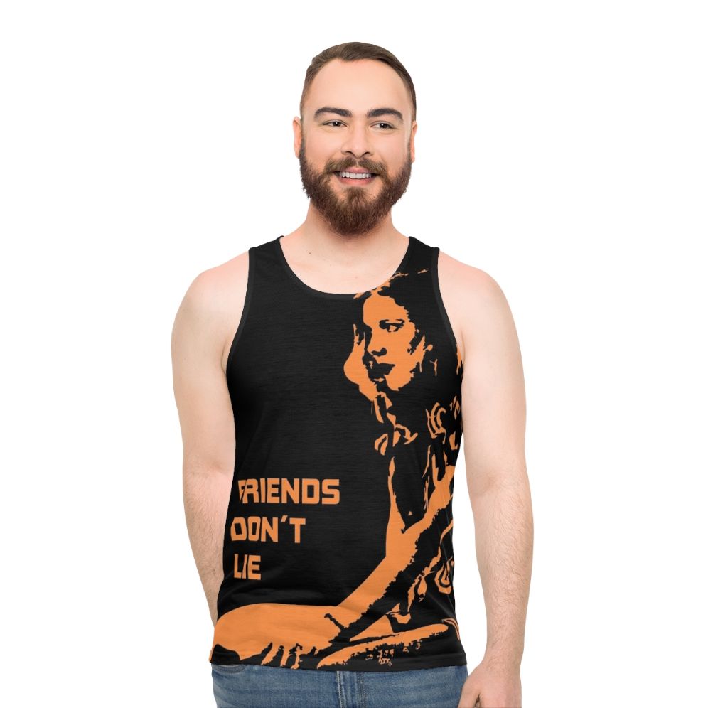 Stranger Things "Friends Don't Lie" Unisex Tank Top