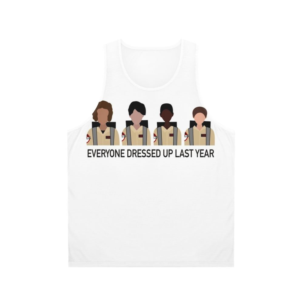 Stranger Things Ghostbusters Upside Down Unisex Tank Top