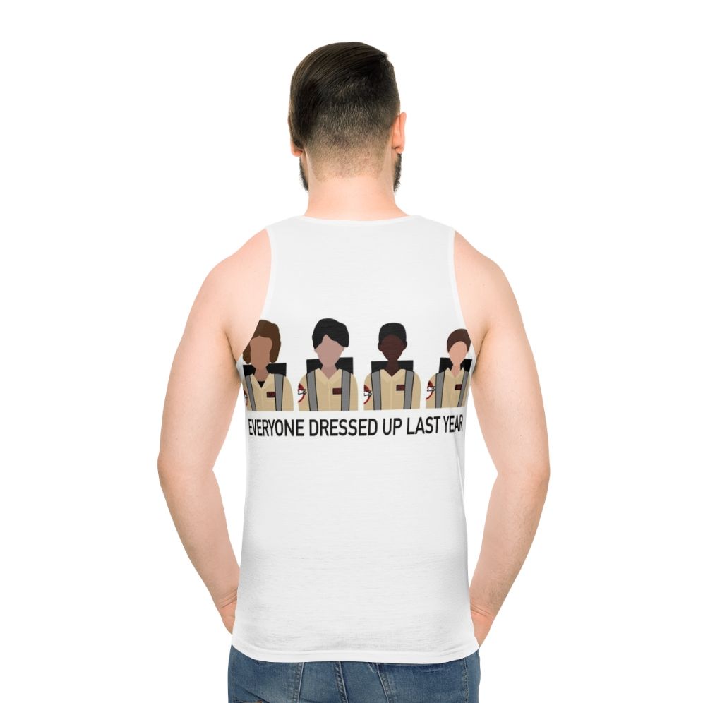 Stranger Things Ghostbusters Upside Down Unisex Tank Top