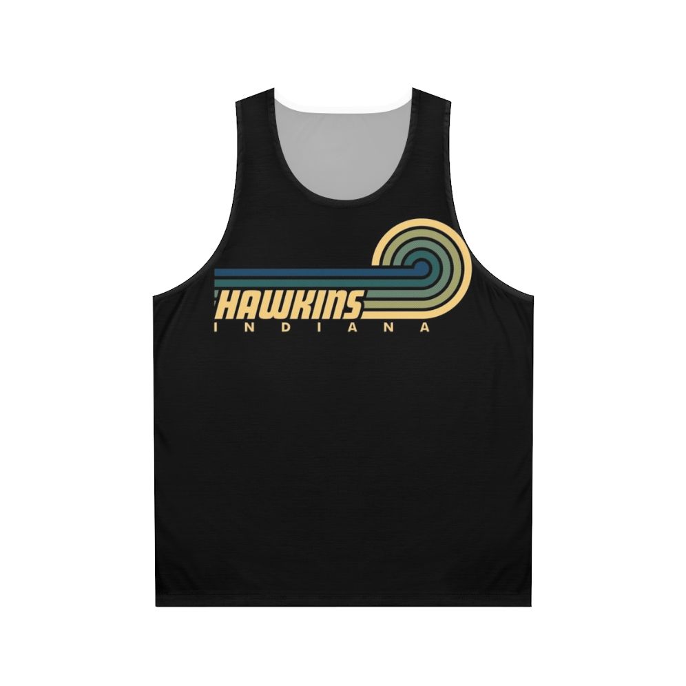 Stranger Things Hawkins Indiana Unisex Tank Top