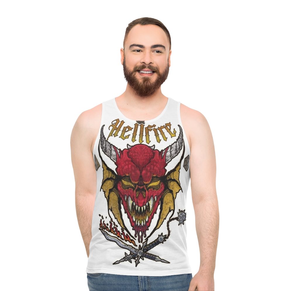 Stranger Things Hellfire Club Unisex Tank Top