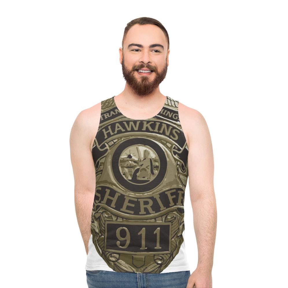 Stranger Things Hopper Unisex Tank Top
