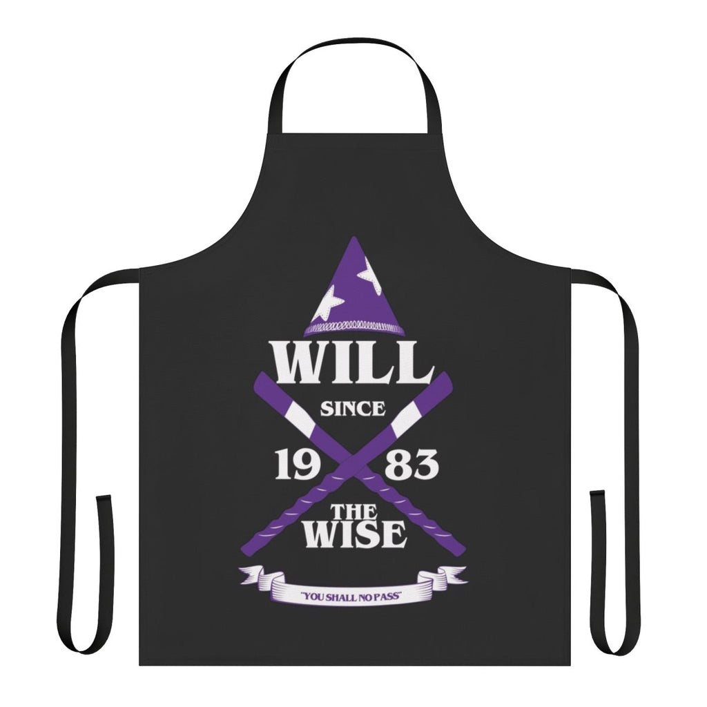 Stranger Things inspired apron with a Demogorgon design