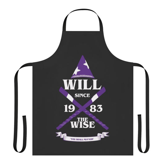Stranger Things inspired apron with a Demogorgon design