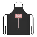 Stranger Things themed apron with Hawkins logo and design