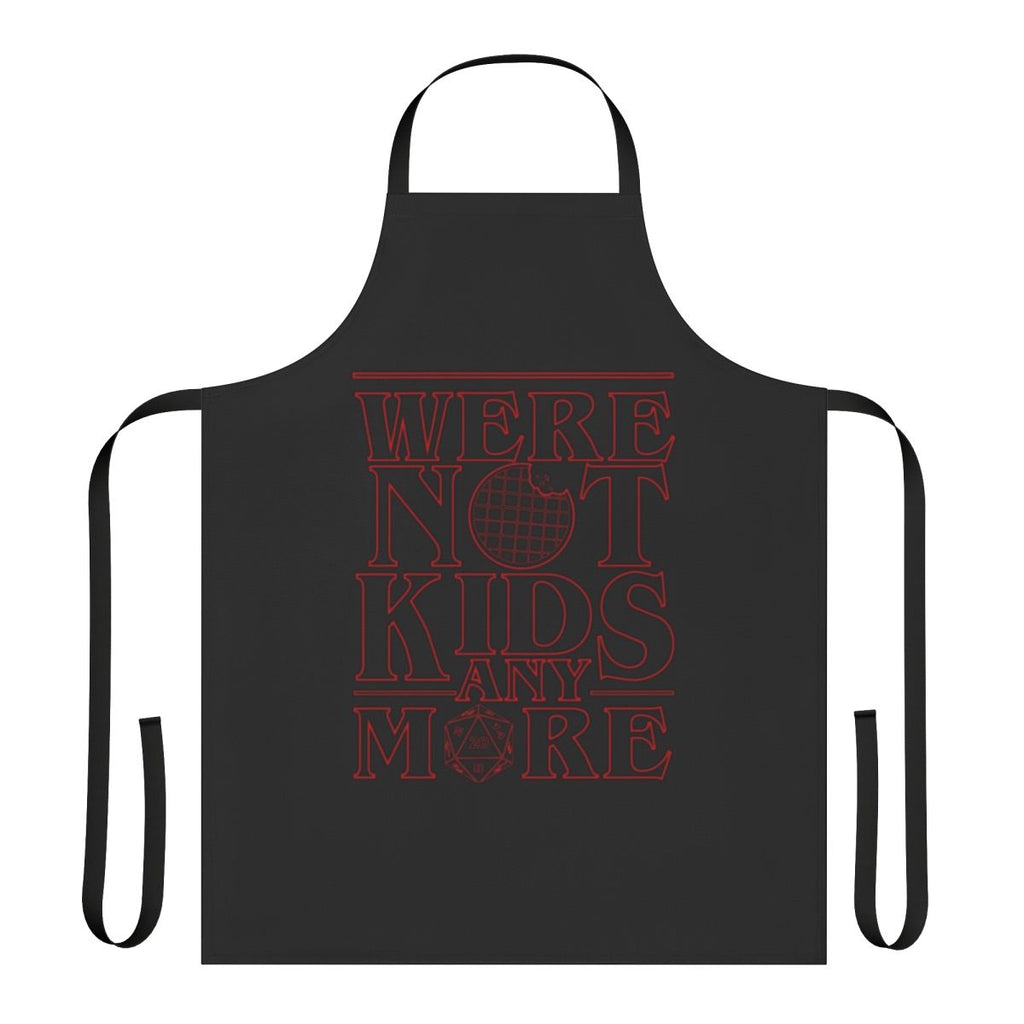 Stranger Things-inspired apron featuring the characters from the Netflix series