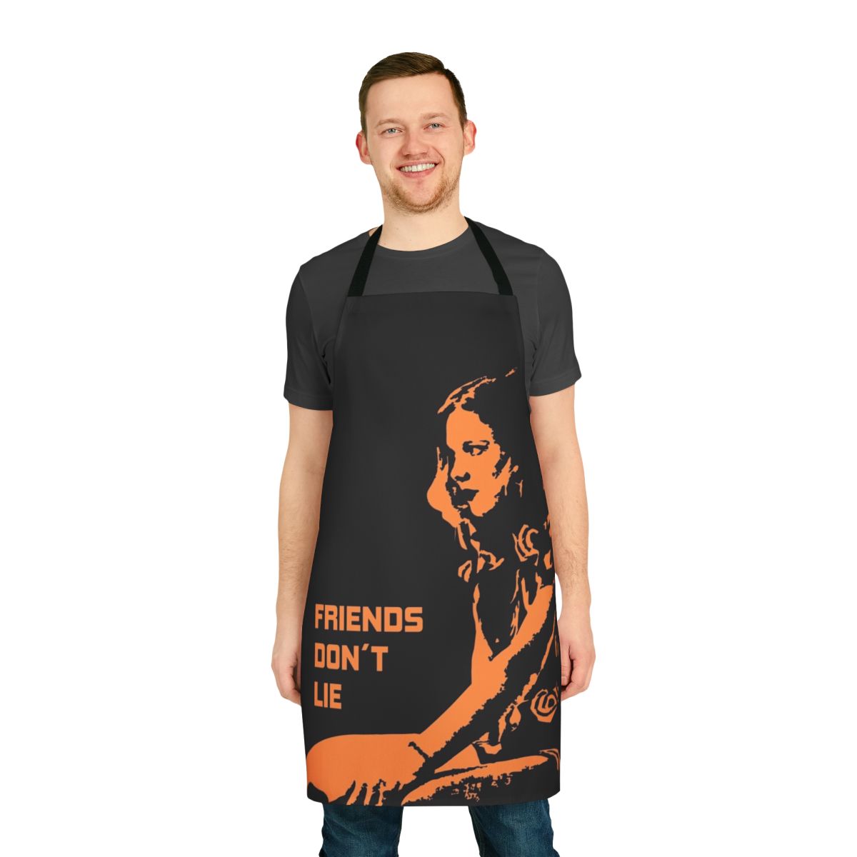 Apron featuring the character Eleven from the Netflix series Stranger Things