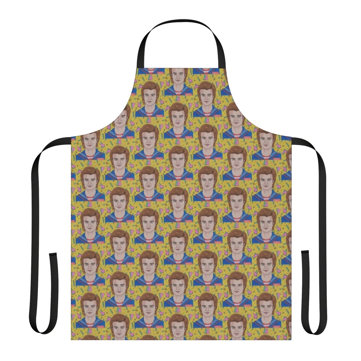 Stranger Things themed apron with "Pretty Damn Good Babysitter" text