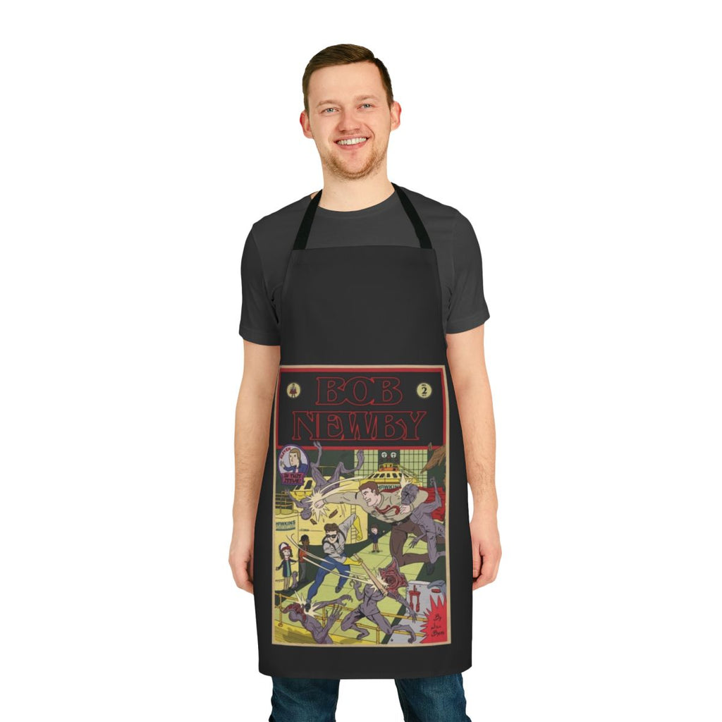 Bob Newby Superhero from Stranger Things Inspired Apron