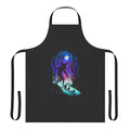 Stranger Things-themed cooking apron featuring the iconic Demogorgon character