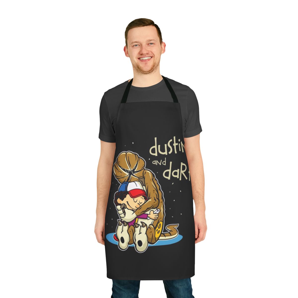 Stranger Things Dustin and Dart Apron