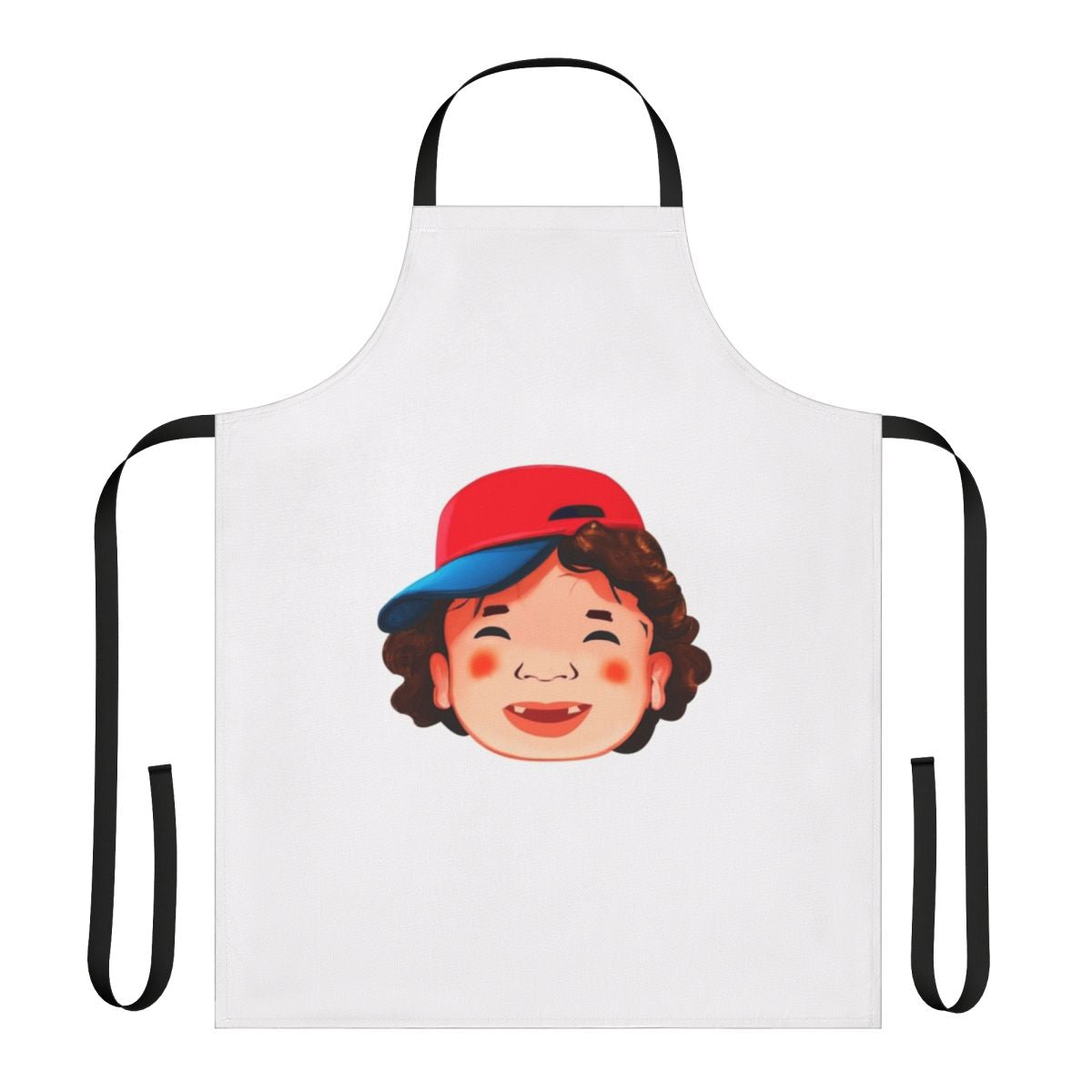 Stranger Things-inspired Dustin apron with retro 80s design