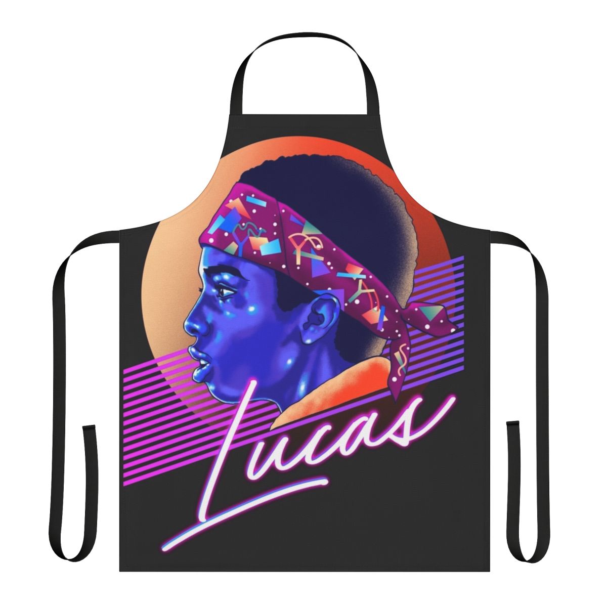 Stranger Things Lucas Sinclair Inspired Apron
