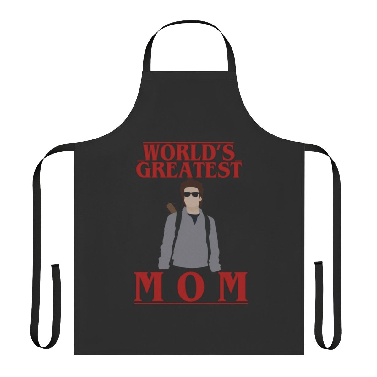 Stranger Things inspired mom apron featuring Steve Harrington