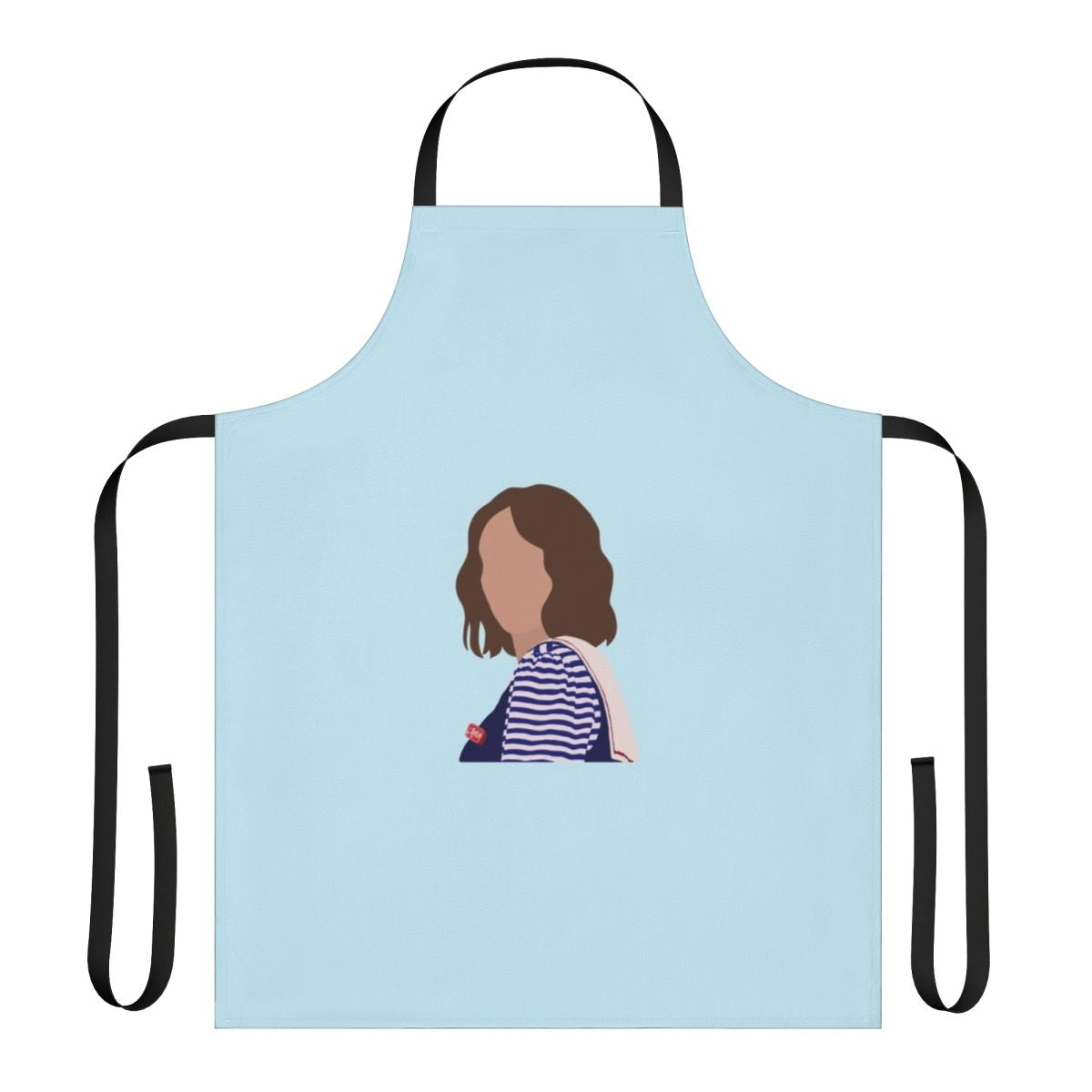 Stranger Things-themed apron featuring the character Robin Buckley