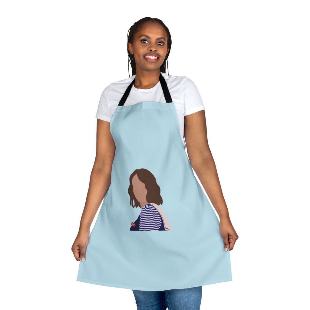 Stranger Things-themed apron featuring the character Robin Buckley
