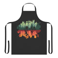Stranger Things inspired upside down apron with demogorgon and 80s style graphics