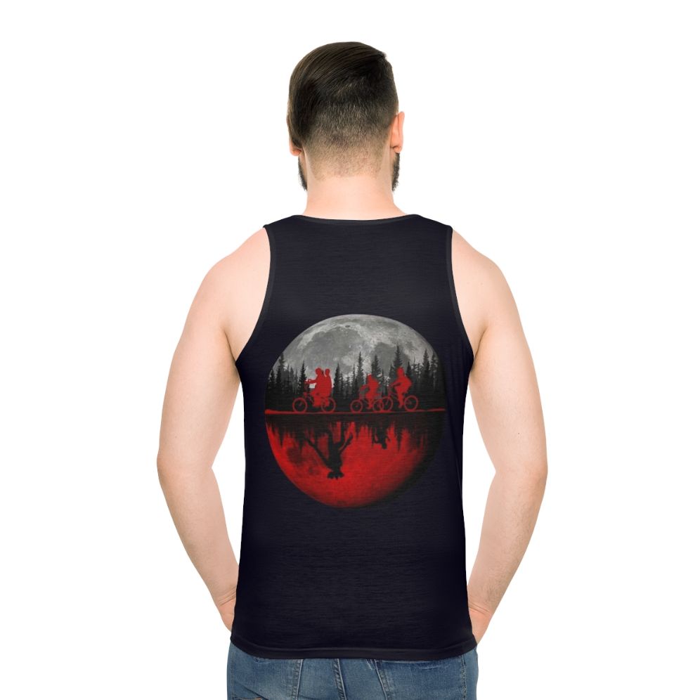 Stranger Things Moon Design Unisex Tank Top