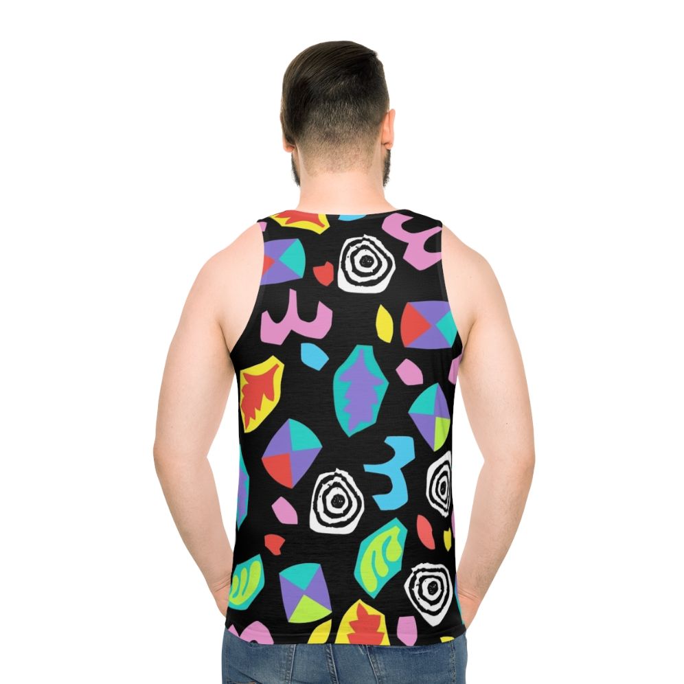 Stranger Things inspired unisex 80s neon tank top