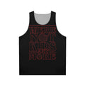 Stranger Things Netflix Tank Top with "We're Not Kids Anymore" Graphic