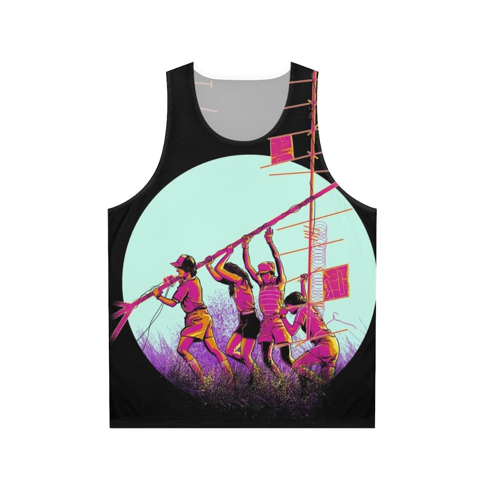 Stranger Things "Raising the Antenna" Unisex Tank Top