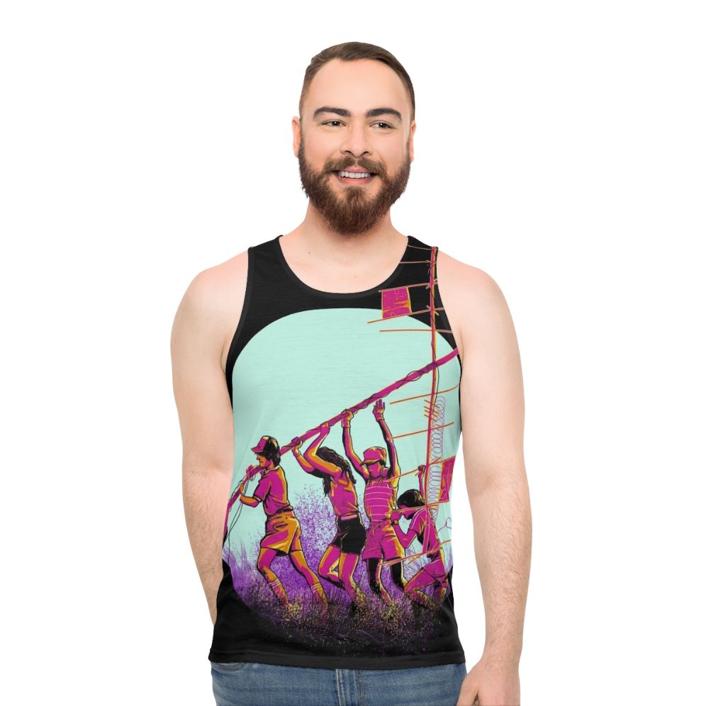 Stranger Things "Raising the Antenna" Unisex Tank Top
