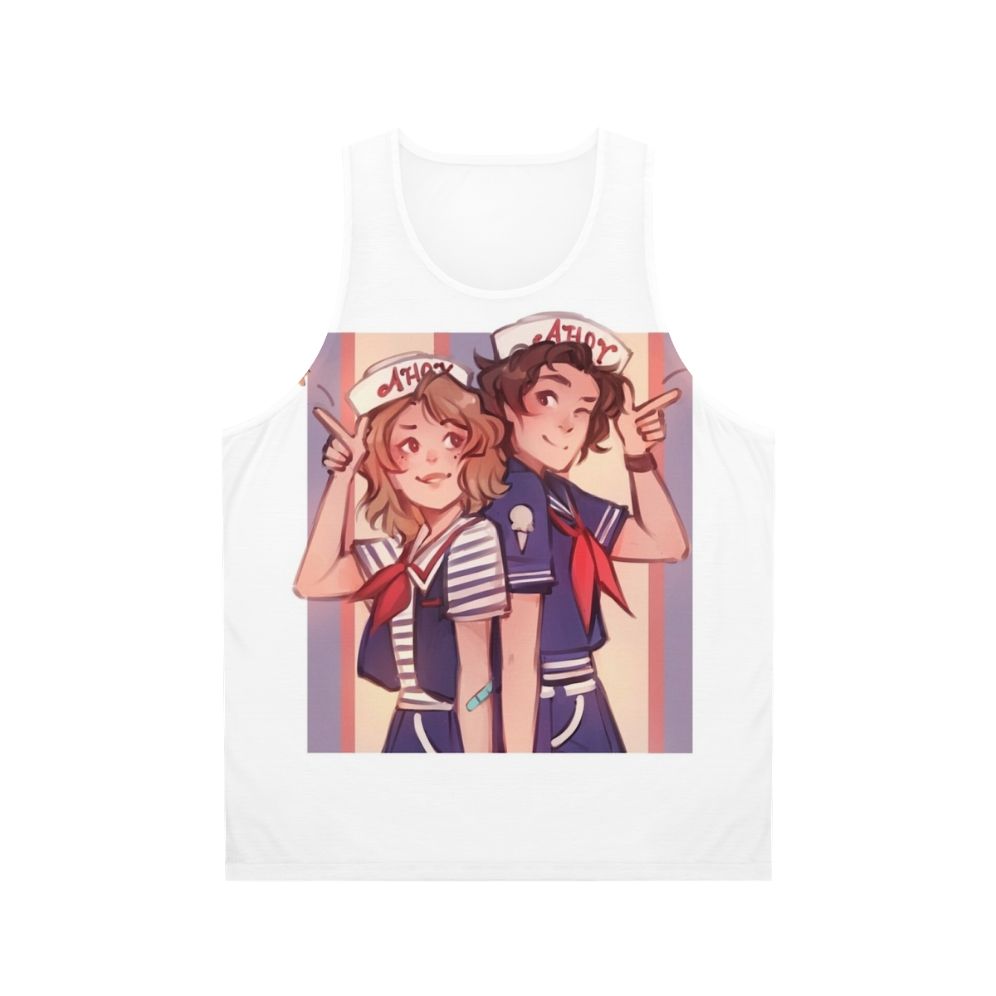 Stranger Things Scoops Ahoy Unisex Tank Top